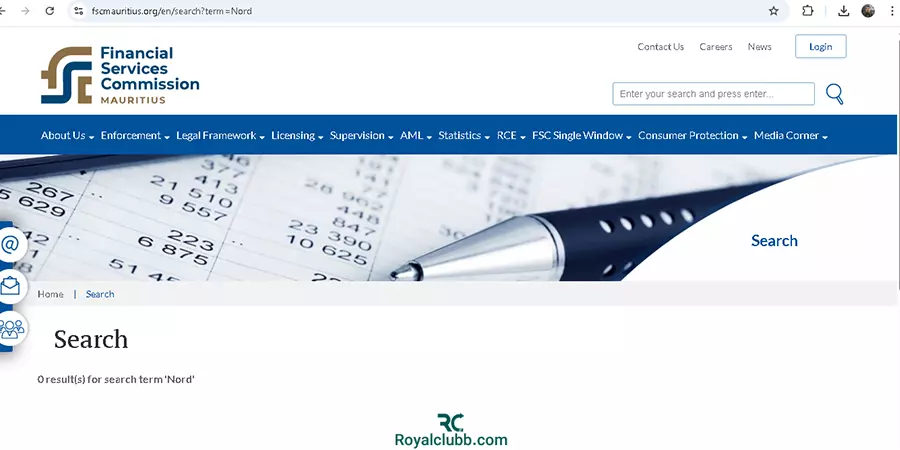 رگوله FSC بروکر نورد اف ایکس