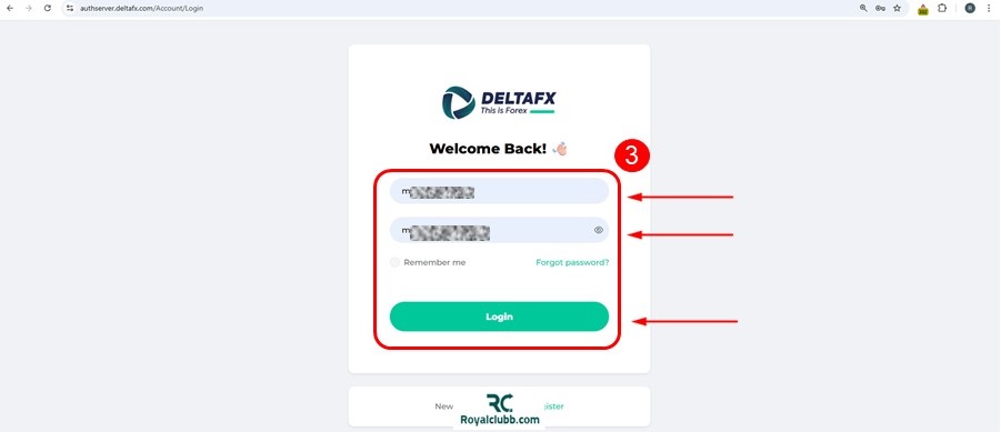 ثبت نام بروکر دلتا اف ایکس
