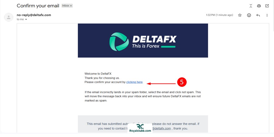 ثبت نام بروکر دلتا اف ایکس