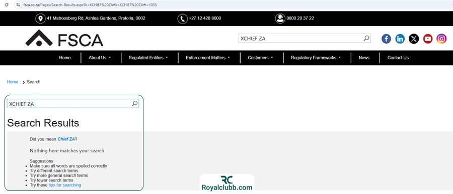 مجوز بروکر ایکس چیف