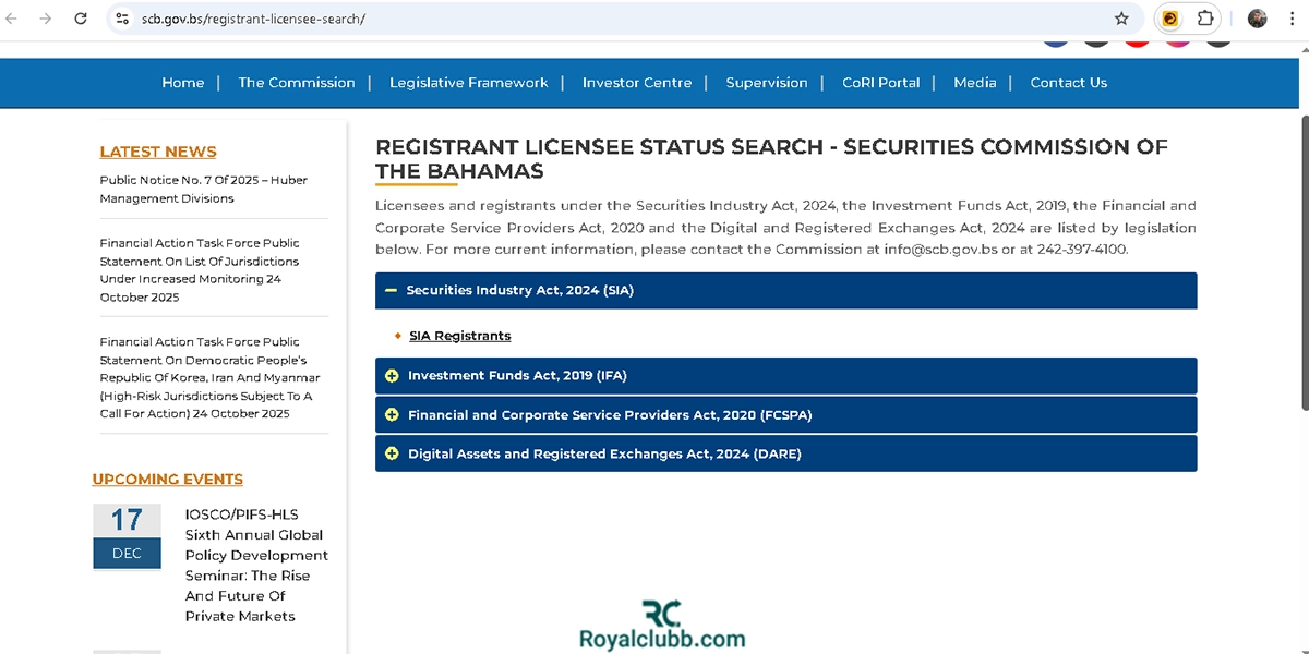 مجوز SCB بروکر اف ایکس پرو
