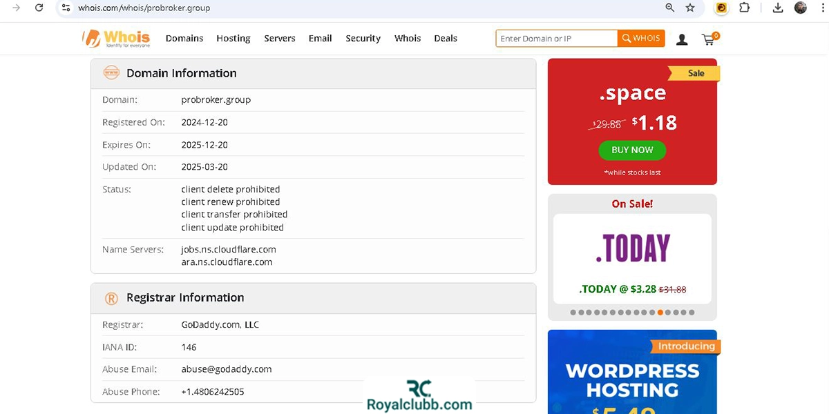 بررسی دامنه بروکر اف ایکس پرو