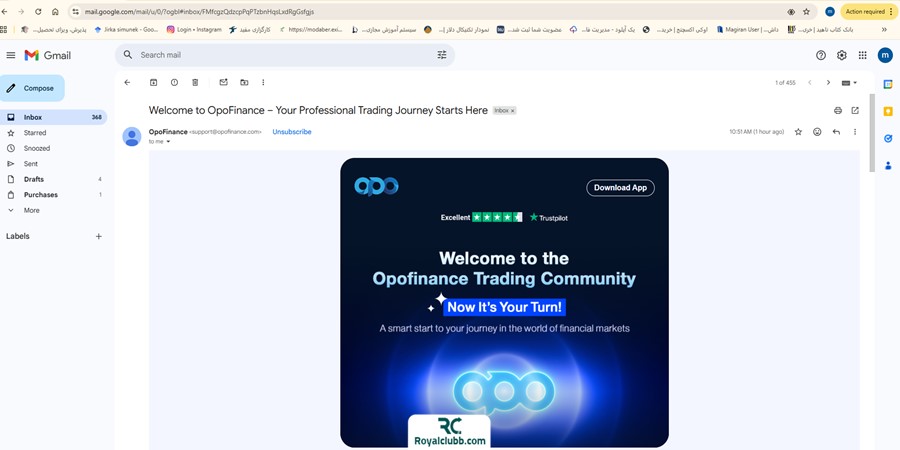 ثبت نام بروکر اپوفایننس