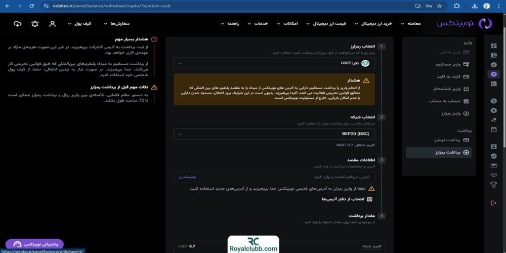 مراحل خرید بیت کوین
