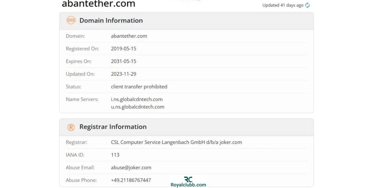 whois آبان تتر