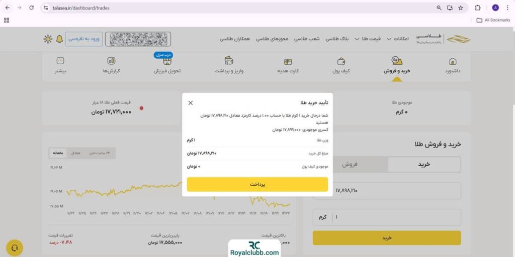 خرید طلا طلاسی