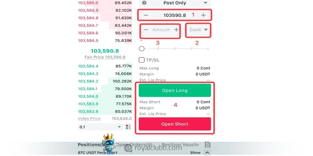 سفارش Post Only تضمین میکند که معاملهگر همیشه به عنوان Maker وارد معامله شود.