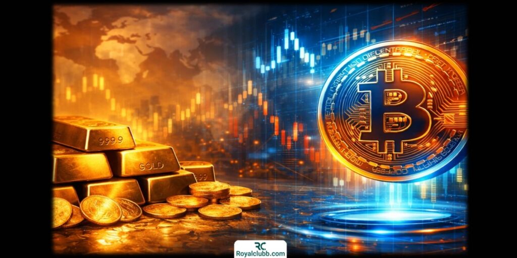 مقایسه خرید طلا یا بیت کوین