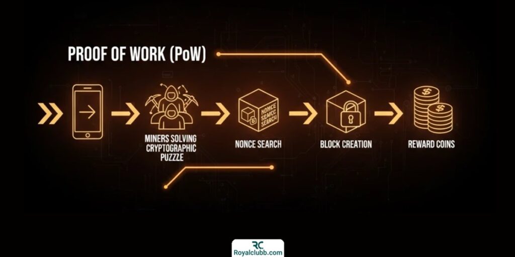 الگوریتم اثبات کار یا PoW چیست؟