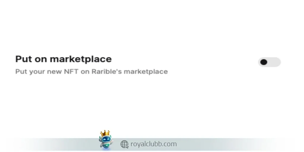 فعال کردن گزینه ‏Put on marketplace‏ ‏