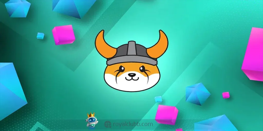 لوگوی میم کوین فلوکی اینو (floki)