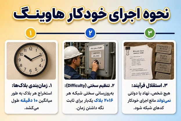 هاوینگ بیت کوین چگونه اتفاق می افتد؟ | رویال کلاب