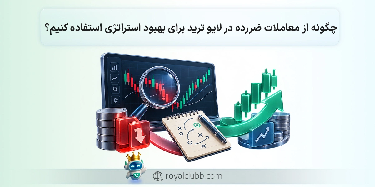 چگونه از معاملات ضررده در لایو ترید برای بهبود استراتژی استفاده کنیم؟