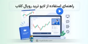 آموزش کار با اتاق لایو ترید رویال کلاب